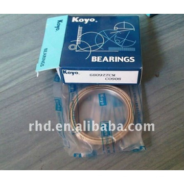 Hot sell Koyo Thin section bearing 6809ZZCM,61809